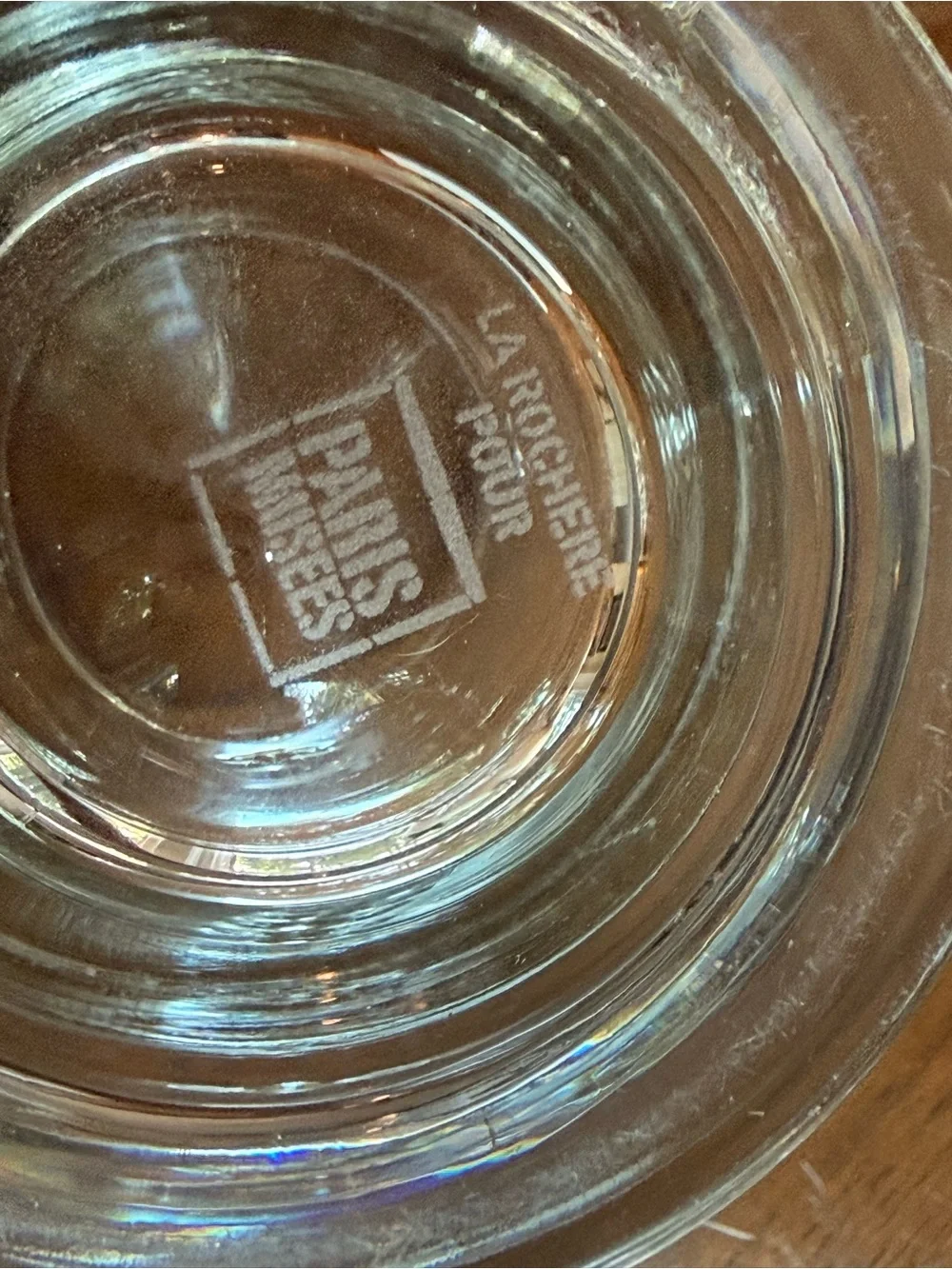 Clear Embossed Glass Tumbler Pair - Classic Transparent Design